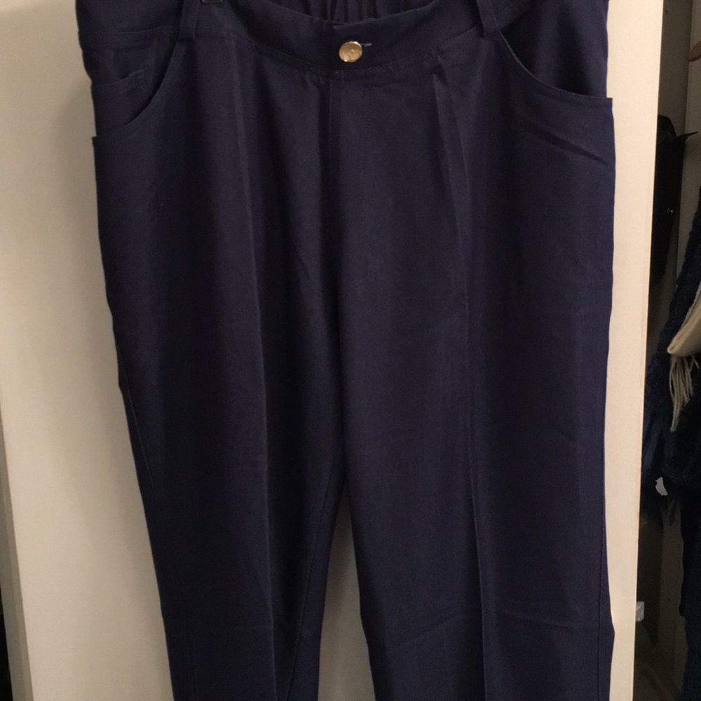 Classic Navy Pants